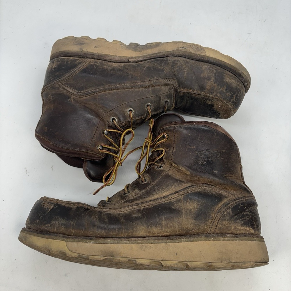 Red Wing 2440 Boots Mens 12 TRACTION TRED LITE 6-INCH WATERPROOF SAFETY TOE